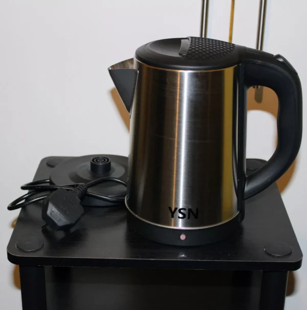 Bouilloire électrique sans fil YSN Protection contre l'ébullition à sec 2200 W 2,3 litres R.7886 – Image 3